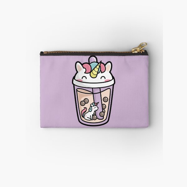 Item preview, Bubble Tea with Cute Kawaii Unicorn Inside designed and sold by BobaTeaMe.