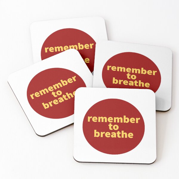 Item preview, remember to breathe  designed and sold by jordanliv.