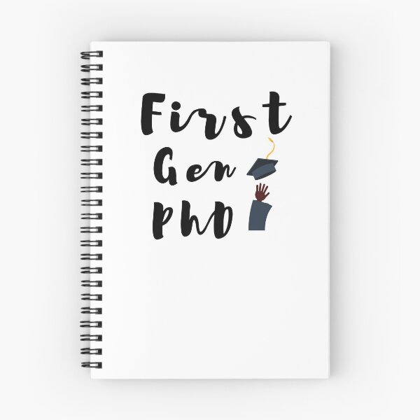 Item preview, First Gen PhD- Black Graduate designed and sold by statsandcats.