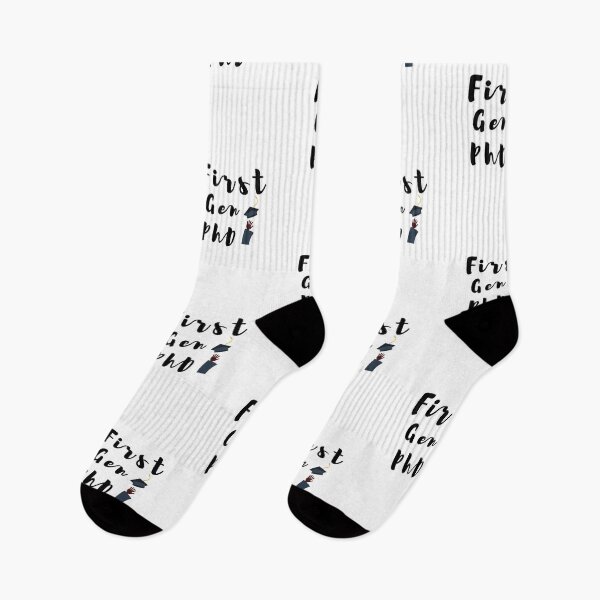 Item preview, First Gen PhD- Black Graduate designed and sold by statsandcats.
