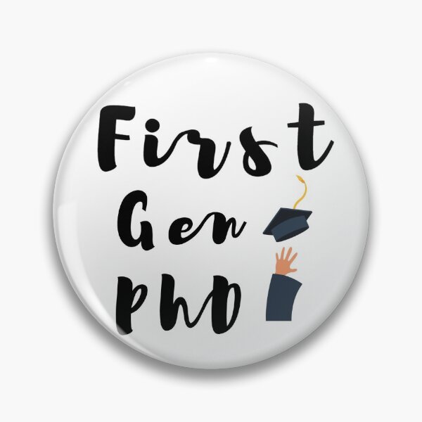 Item preview, First Gen PhD- White Graduate designed and sold by statsandcats.