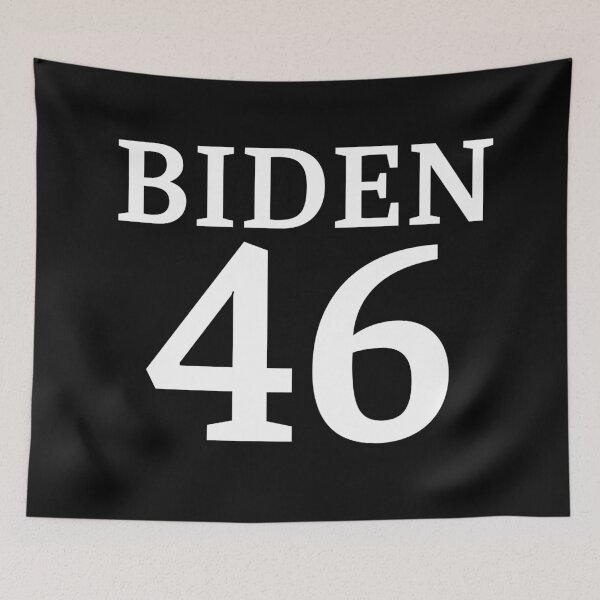 Item preview, 46 Biden,Joe Biden 46th President,Elected Joe Biden,President 2020,President Biden 46,46th President,Laptop Skins, scraf, mobile cases, face masks designed and sold by kenganalashish.