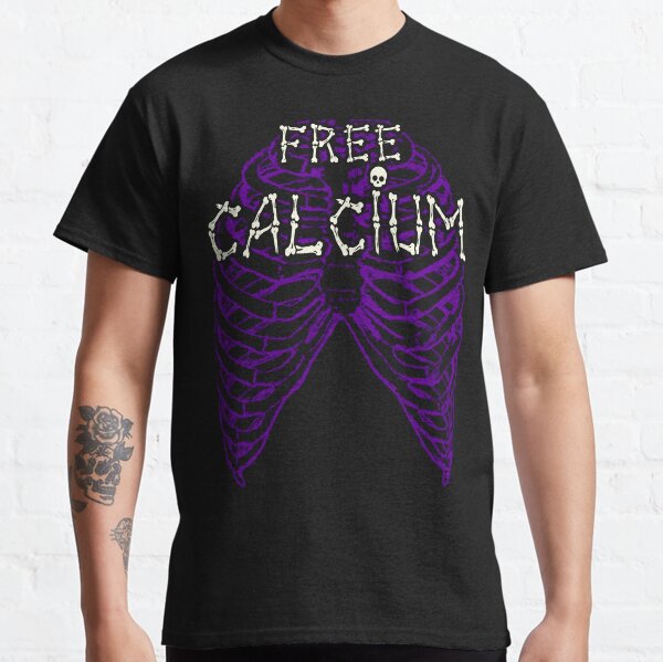 Free Calcium - Funny Ribcage Classic T-Shirt