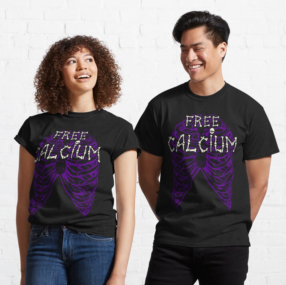 Free Calcium - Funny Ribcage Classic T-Shirt