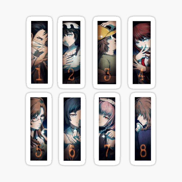 Steins Gate Characters Gifts Merchandise Redbubble