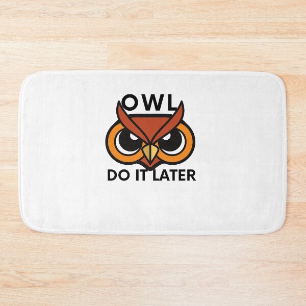 Item preview, Owl Do It Later designed and sold by Emerg-Apparel.