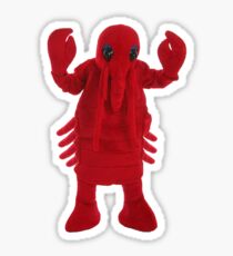 Dancing Lobster Sticker Sticker