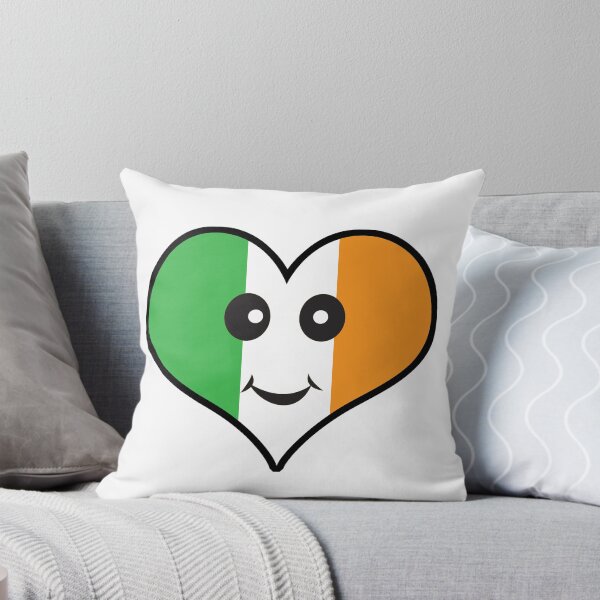 Item preview, Cute Irish Heart Smiley Face designed and sold by doonidesigns.
