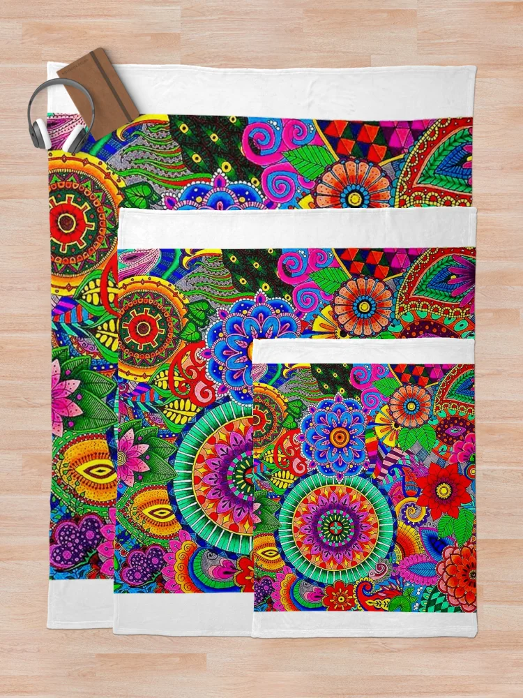 Thumbnail 5 of 6, Throw Blanket, IconPatterns6 designed and sold by IconPatterns.