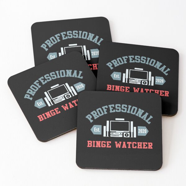 Item preview, Professional Binge Watcher Est 2020 designed and sold by AndArte.
