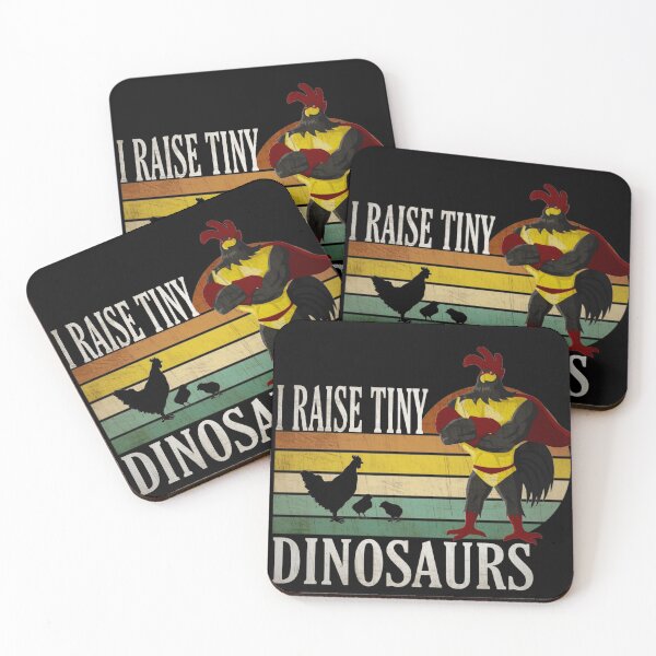 Item preview, I RAISE TINY dinosaurs vintage retro designed and sold by Mohamed allbdrany.