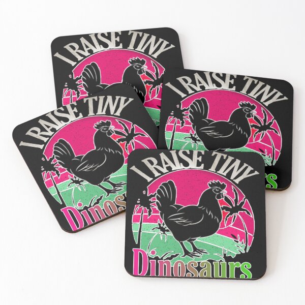 Item preview, I RAISE TINY dinosaurs vintage retro designed and sold by Mohamed allbdrany.