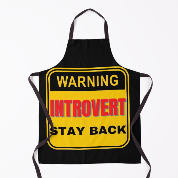Item preview, Warning Introvert Stay Back Funny Print designed and sold by Mary Riley.