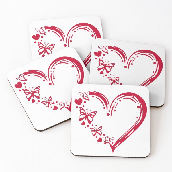 Item preview, Hearts and Butterflies designed and sold by WisdomInspired.