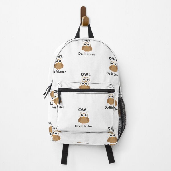 Item preview, Owl Do It Later designed and sold by Emerg-Apparel.