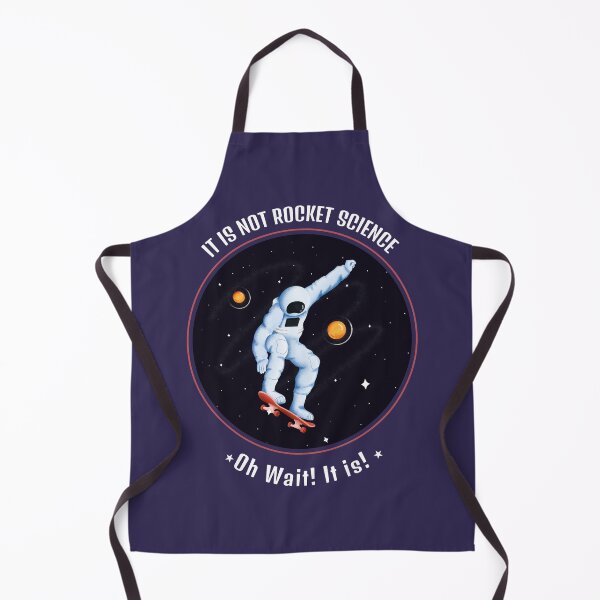Item preview, It's Not Rocket Science - Skateboard on Space designed and sold by teeters-ind.