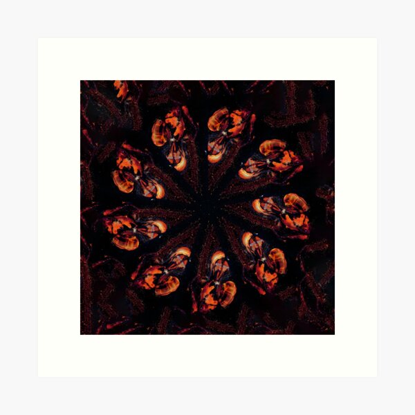 Item preview, WDVMM - 1040 - Warrior Repeat Mandala 1 Mandala 2 designed and sold by WetdryvacRB01.