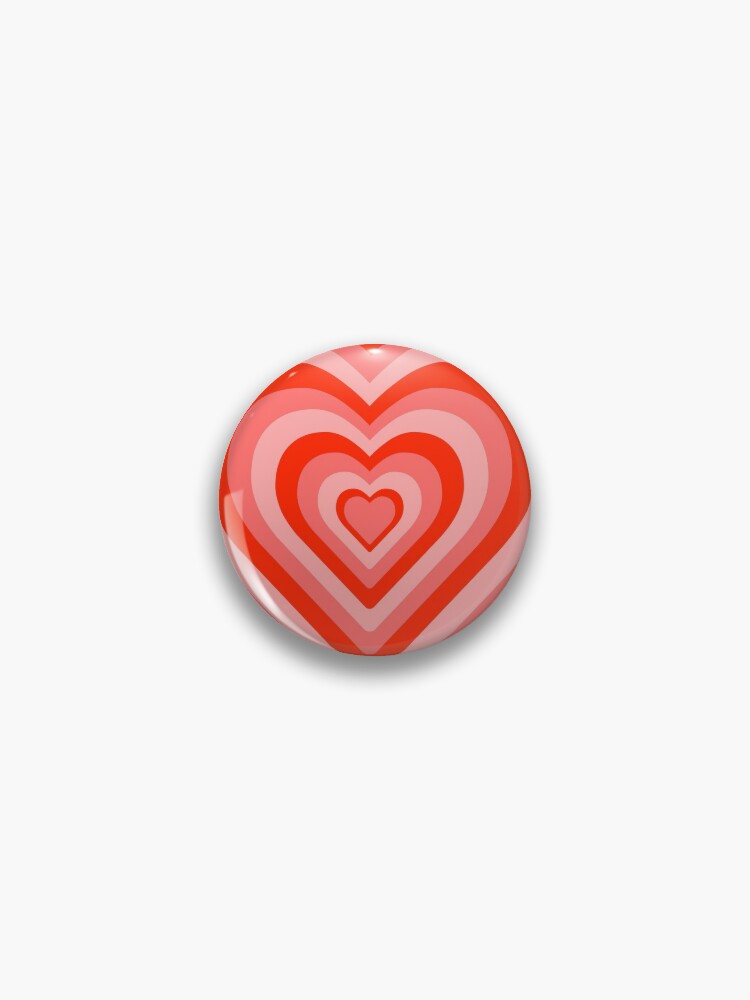 Aesthetic Red Heart Pattern | Magnet