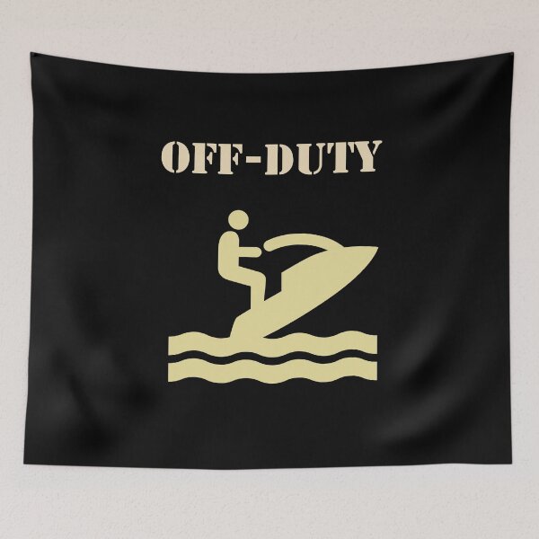 Item preview, Off Duty professional, on vacation, jet skiing designed and sold by efenem.