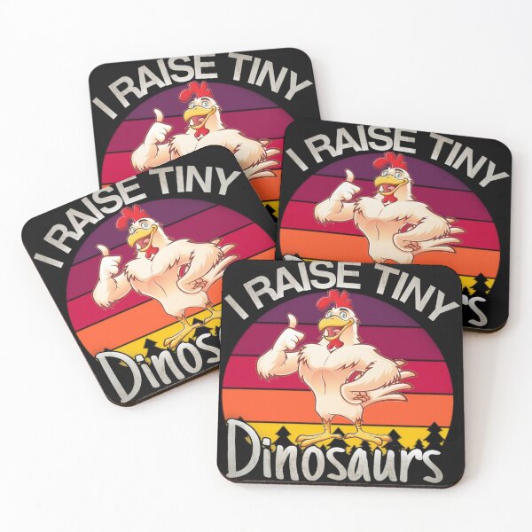 Item preview, I RAISE TINY dinosaurs vintage retro designed and sold by Mohamed allbdrany.