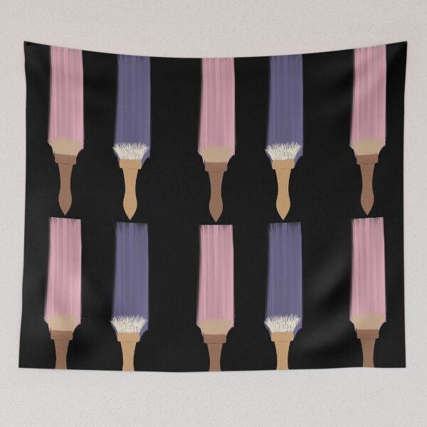 Item preview, Pink & purple paint brush designed and sold by GdaySnoopy.