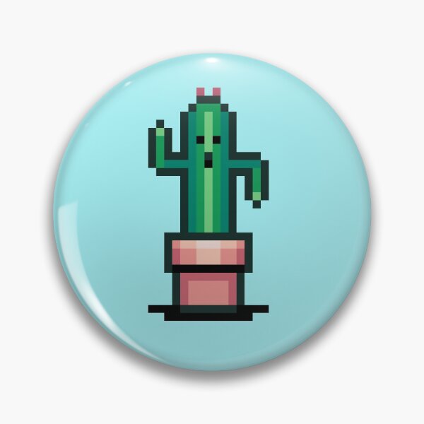 Item preview, Potted Cactuar designed and sold by Shy Guy's Pixels.