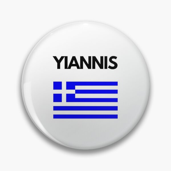 Item preview, Yiannis Greek Name with Greek Flag Design designed and sold by TheGreekGuy.