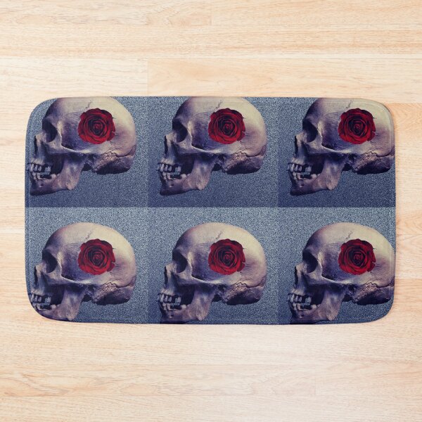 Item preview, Red Rose Skull designed and sold by Swooncake Press.