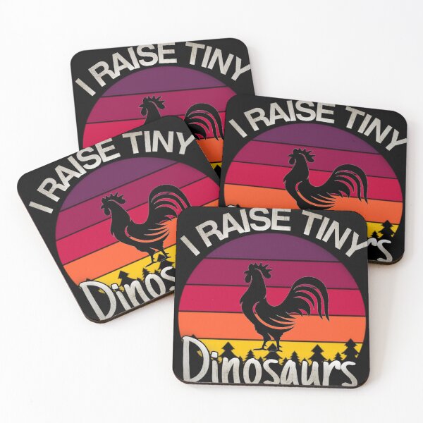 Item preview, I RAISE TINY dinosaurs vintage retro designed and sold by Mohamed allbdrany.