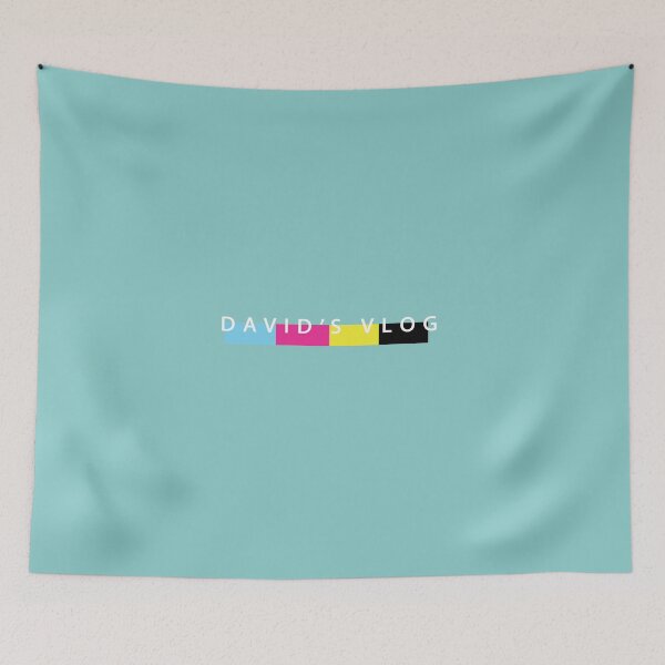 Item preview, David's Vlog Logo with Black designed and sold by Julitortellini.