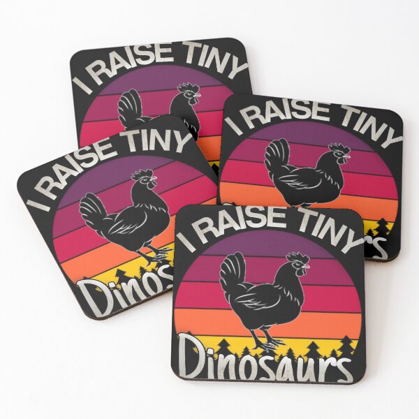 Item preview,  I RAISE TINY dinosaurs vintage retro designed and sold by Mohamed allbdrany.