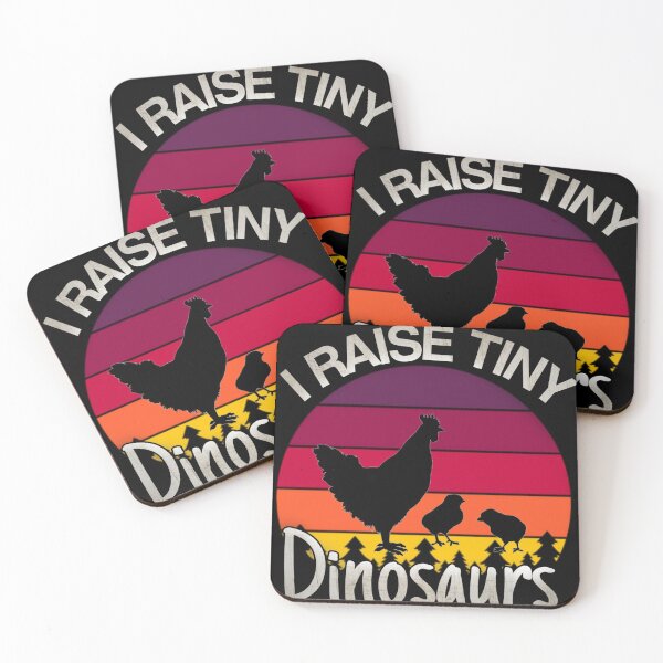 Item preview,   I RAISE TINY dinosaurs vintage retro designed and sold by Mohamed allbdrany.