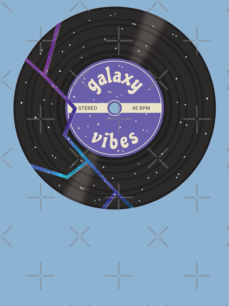 Galaxy Vibes Vinyl Record | Baby T-Shirt