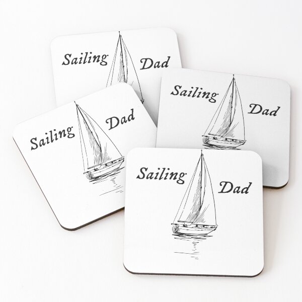 Item preview,  Sailing Dad, Sail Boat Sailor Yacht Captain designed and sold by dfunky.