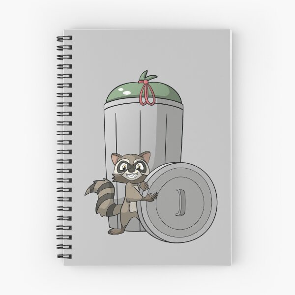 Item preview, Raccoon and Trash Can designed and sold by hlafflin.