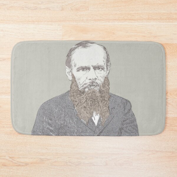Item preview, Fyodor Dostoyevsky portrait designed and sold by Emi Yañez.