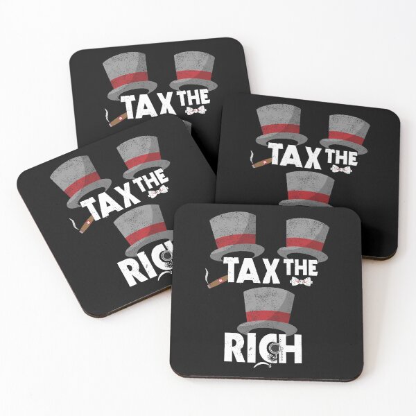 Item preview, Tax The 1% Distressed designed and sold by Happy Puppy Print On Demand.
