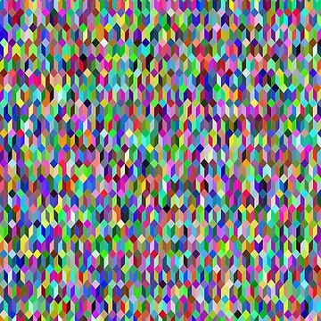 Artwork thumbnail, Colorful pattern 3D design by Rajzone