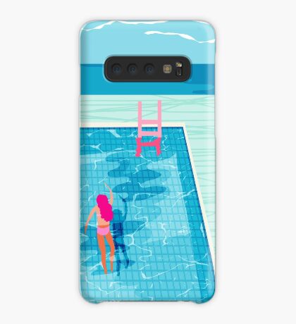 Got Served - tennis country club sports athlete retro throwback memphis 1980s style neon palm spring Samsung S10 Case