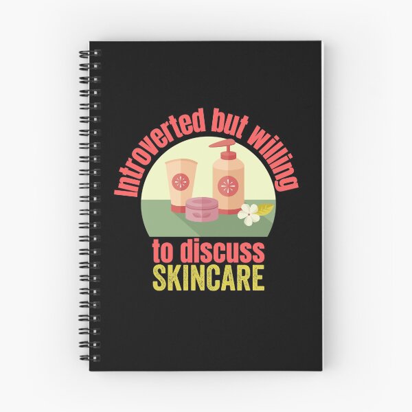 Item preview, Introverted but willing to discuss skincare designed and sold by FurioInc.