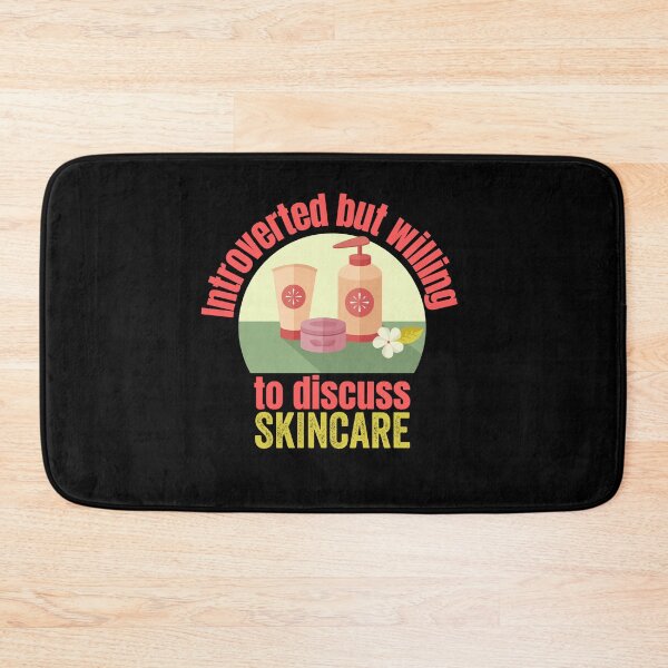 Item preview, Introverted but willing to discuss skincare designed and sold by FurioInc.