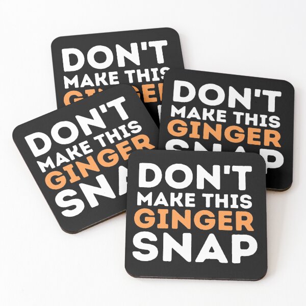 Item preview, Don't Make This Ginger Snap,Ginger Snap,Redhead,Ginger,Redhead, Red Hair, Redheads,Laptop Skins, scraf, mobile cases, face masks designed and sold by kenganalashish.