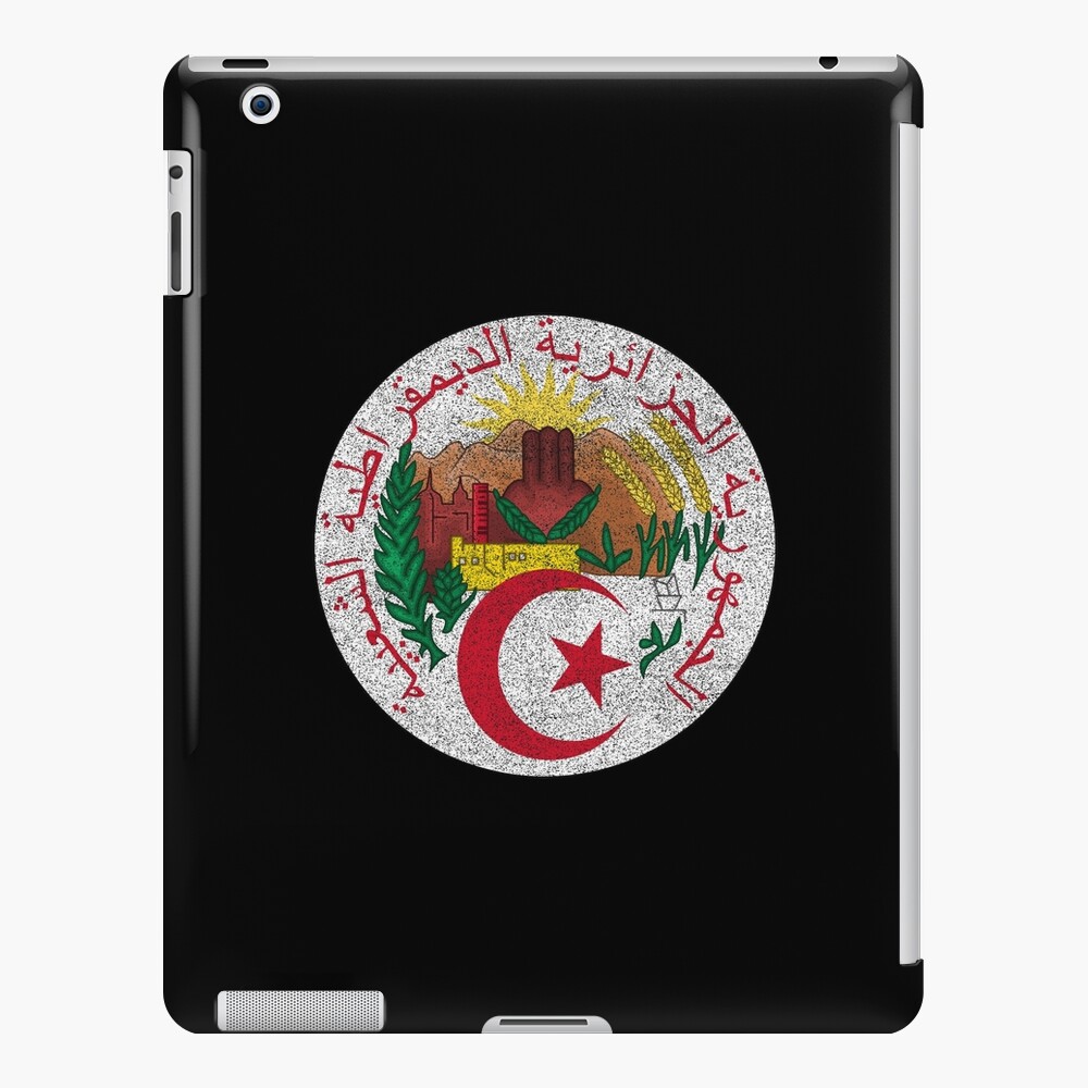 "The National Emblem Of Algeria, Distressed" IPad Case & Skin For Sale ...