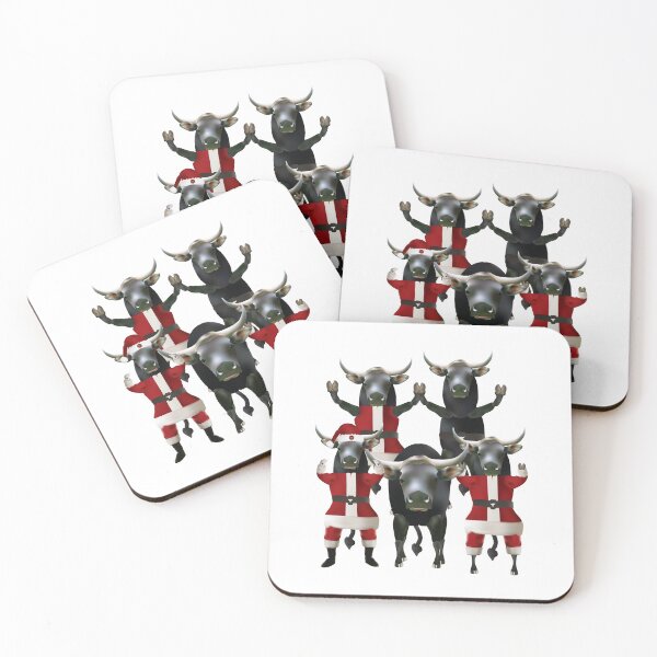 Item preview, Bulls celebrate the new year designed and sold by AzamatFantasy.