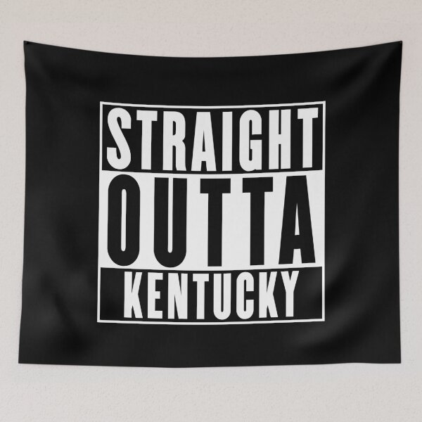 Item preview, Straight Outta Kentucky designed and sold by RandomStuffShop.