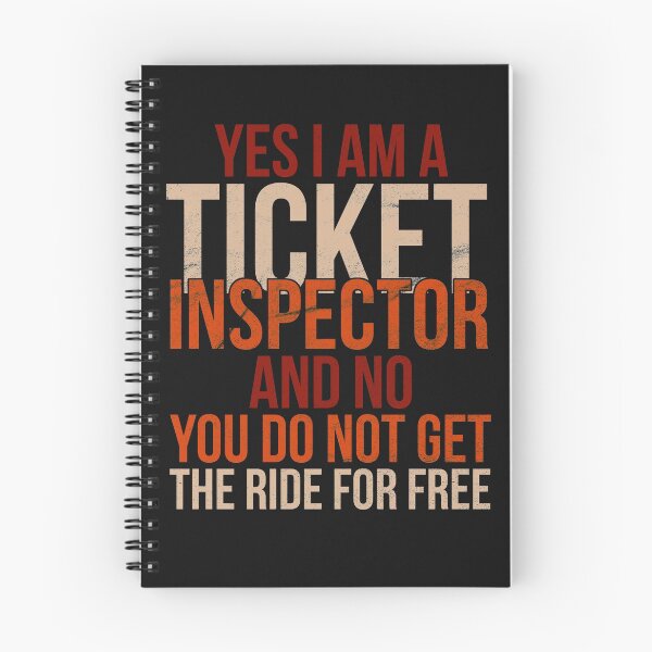 Item preview, Public transport ticket inspector designed and sold by honksunited.