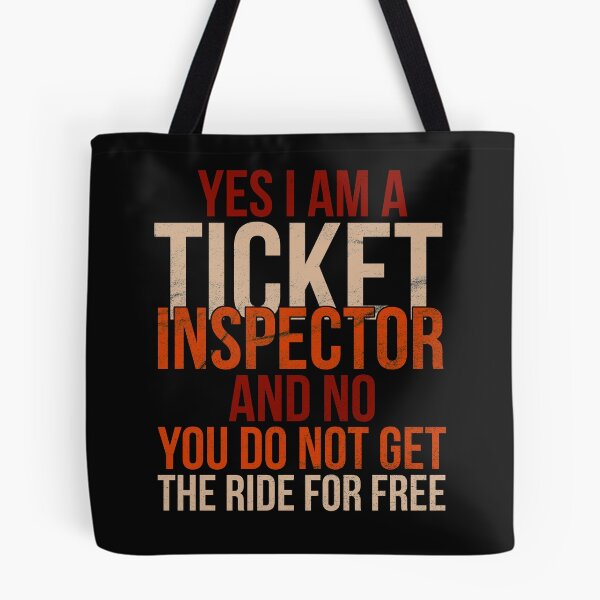 Item preview, Public transport ticket inspector designed and sold by honksunited.