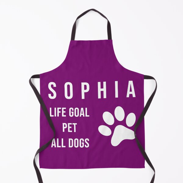 Item preview, Sophia Life Goal acariciar a todos los perros designed and sold by yassirdesign8.