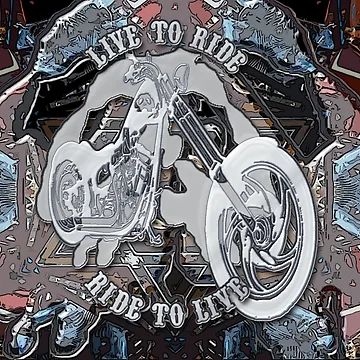 Artwork thumbnail, Live To Ride by wjclark63