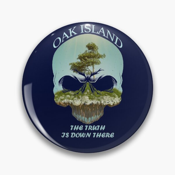 Artikelvorschau, Oak Island Skull Treasure Hunter Die Wahrheit ist da unten Nova Scotia entworfen und verkauft von TopTeeShop.